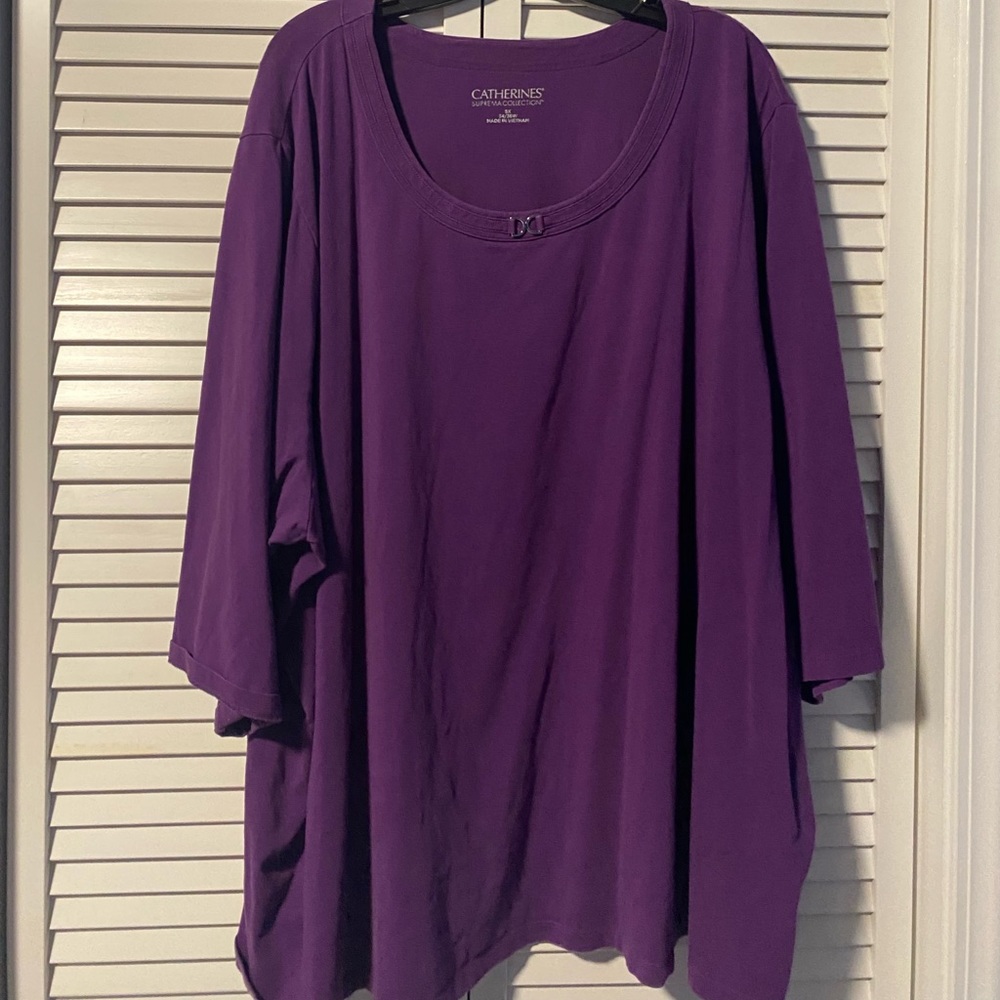 Purple shirt
